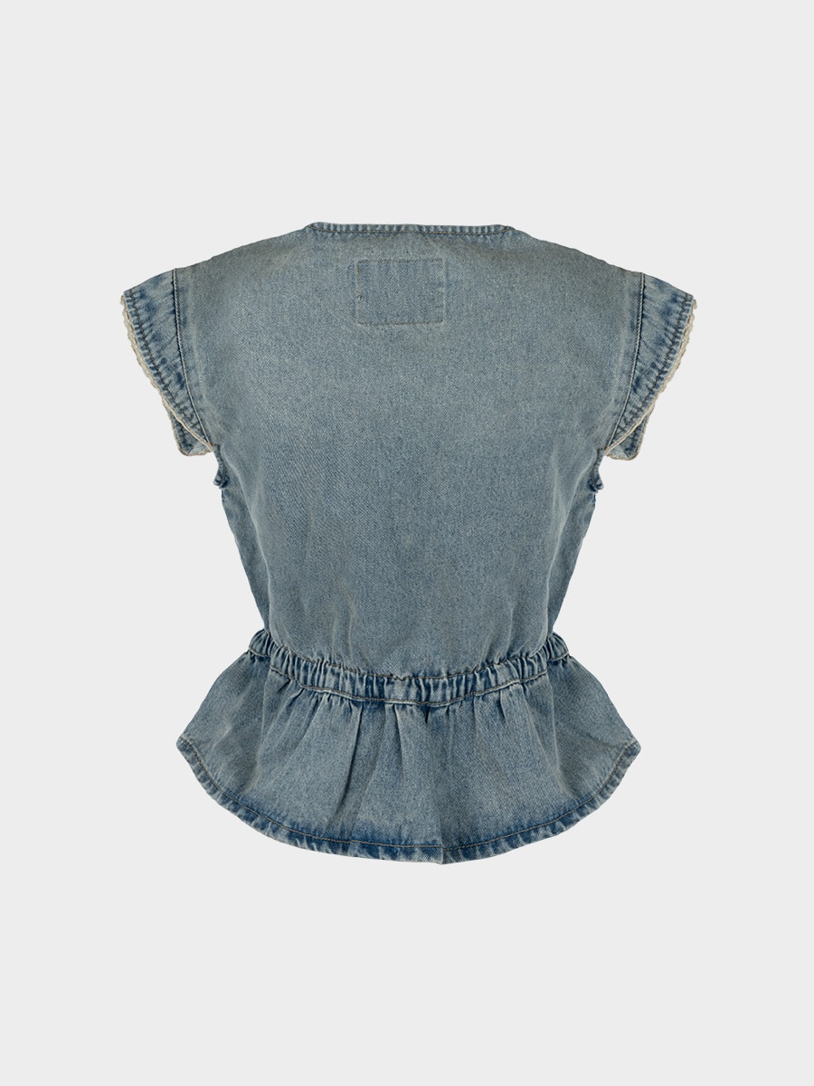 Блузка джинсовая