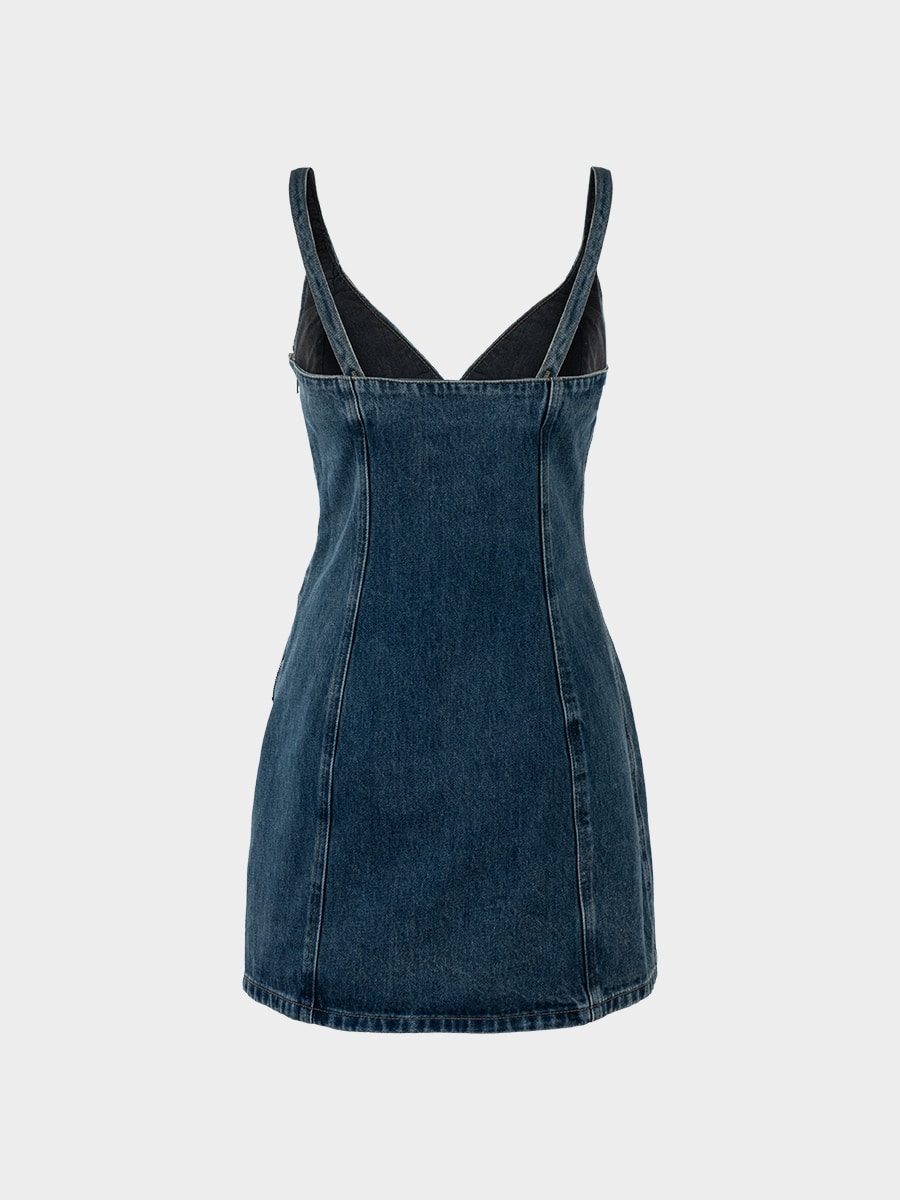 Платье джинсовое