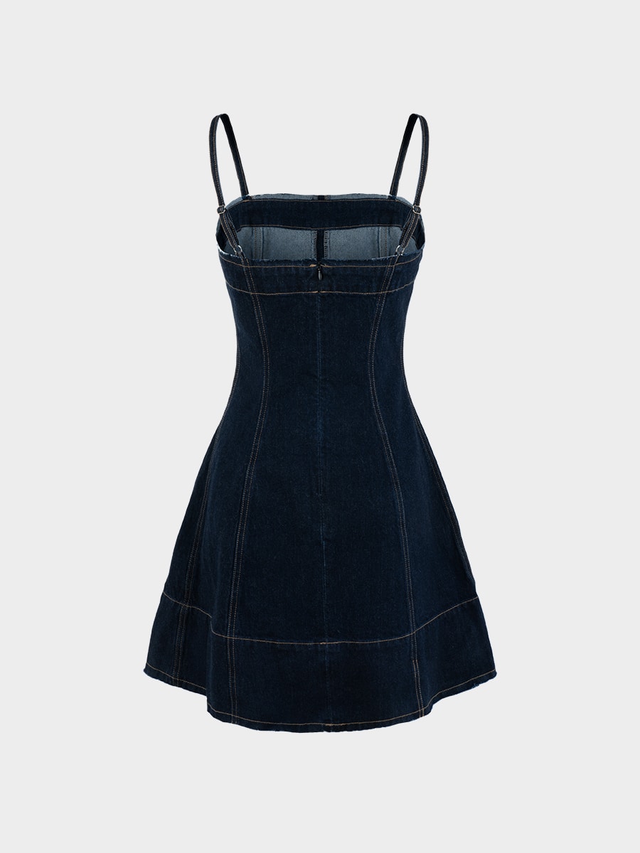 Платье джинсовое