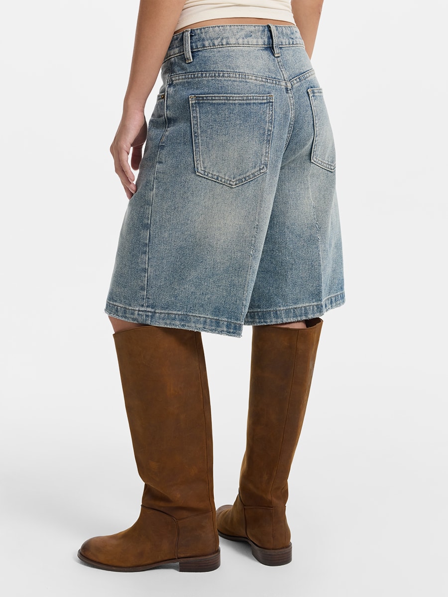 Шорты джинсовые