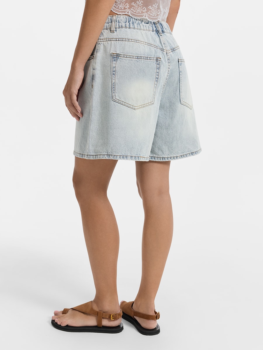 Шорты джинсовые