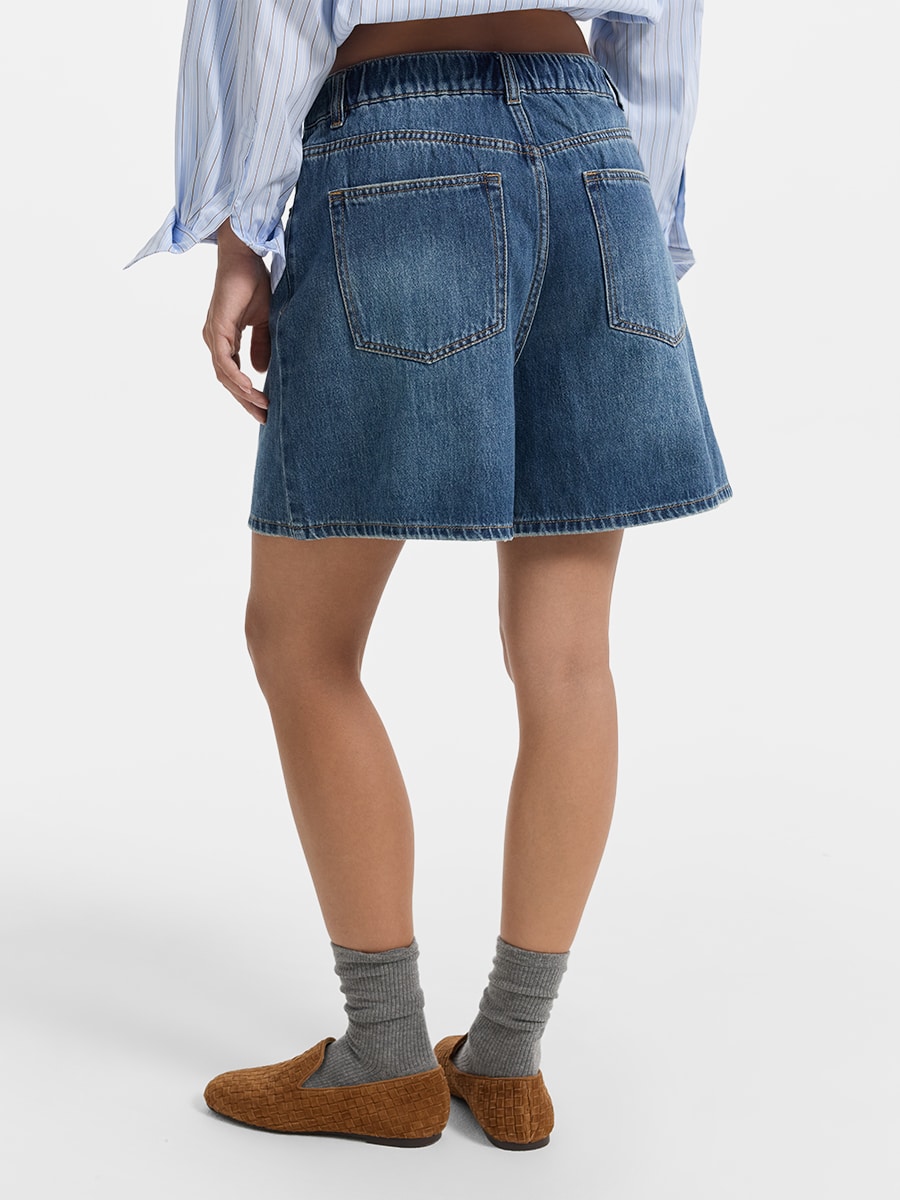 Шорты джинсовые