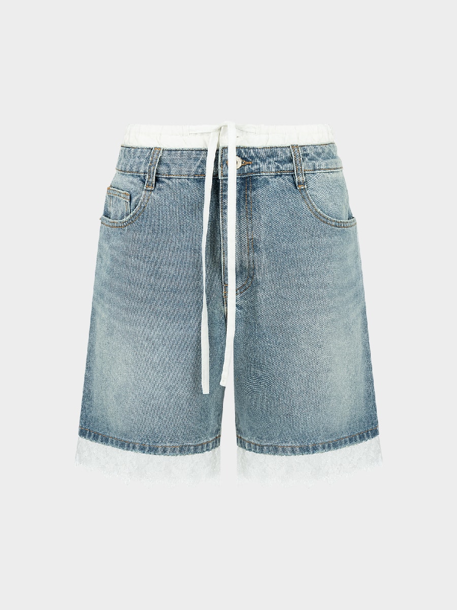 Шорты джинсовые