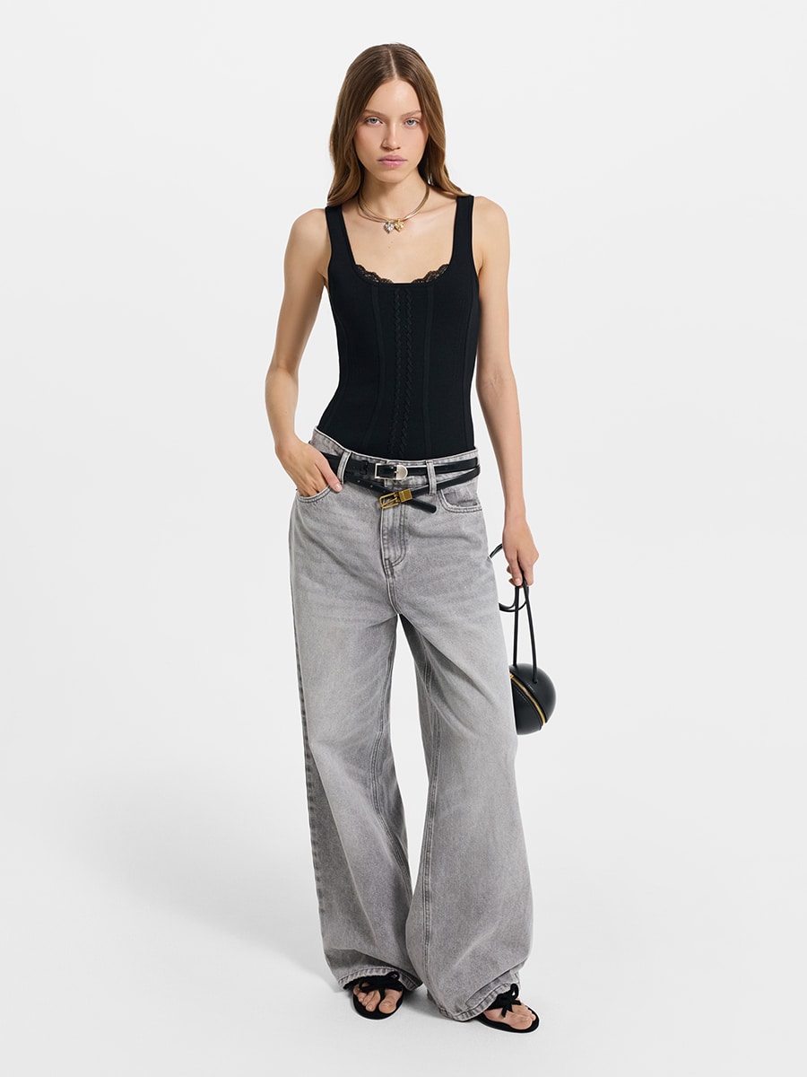 Свободные джинсы 