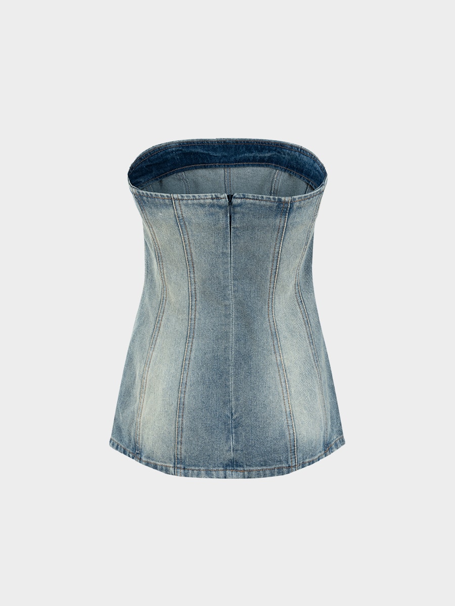 Блузка джинсовая