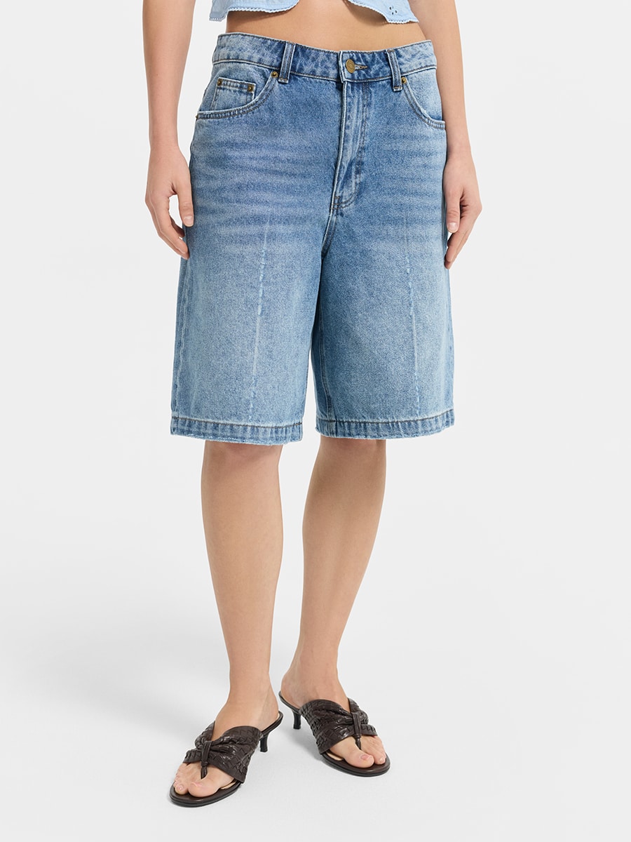 Шорты джинсовые