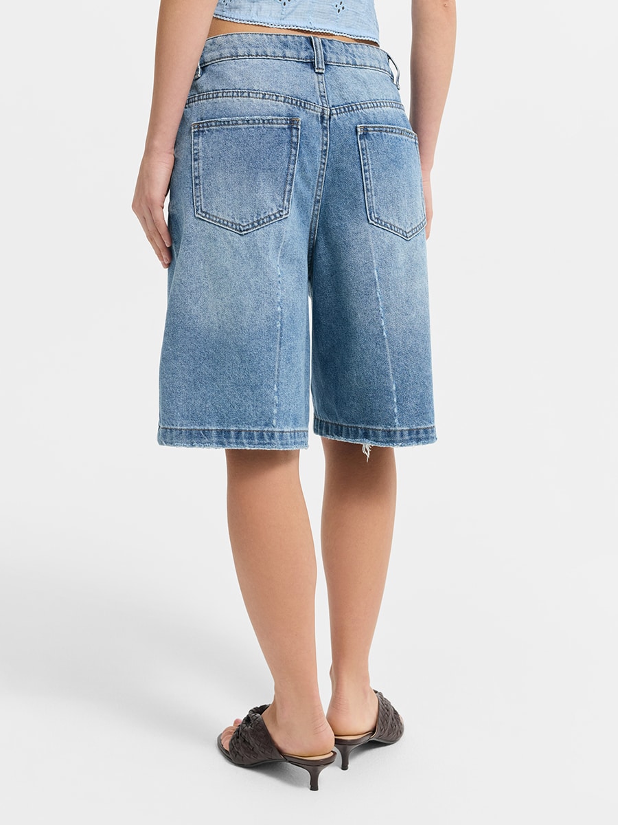 Шорты джинсовые