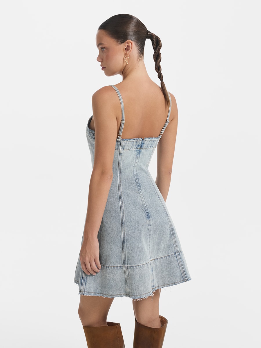 Платье джинсовое