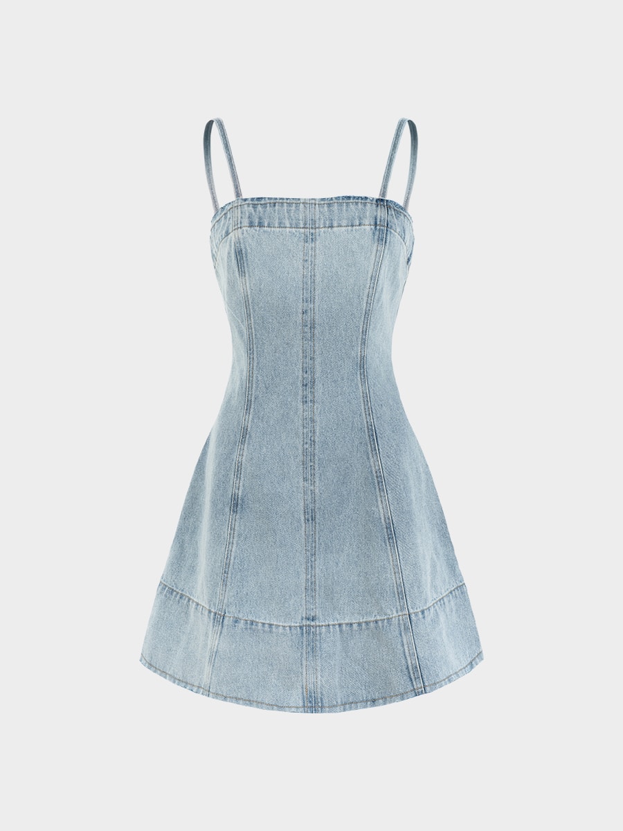 Платье джинсовое