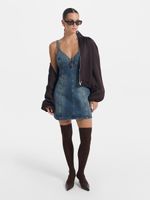 Платье джинсовое