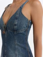 Платье джинсовое