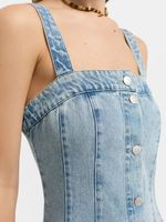 Платье джинсовое