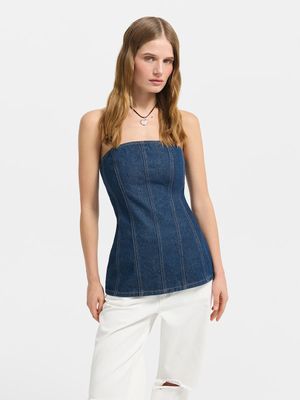 

Блузка джинсовая