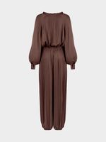 Комбинезон с драпировками