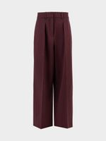 Широкие брюки с вискозой