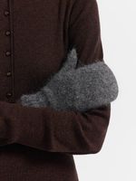 Варежки из ангоры 
