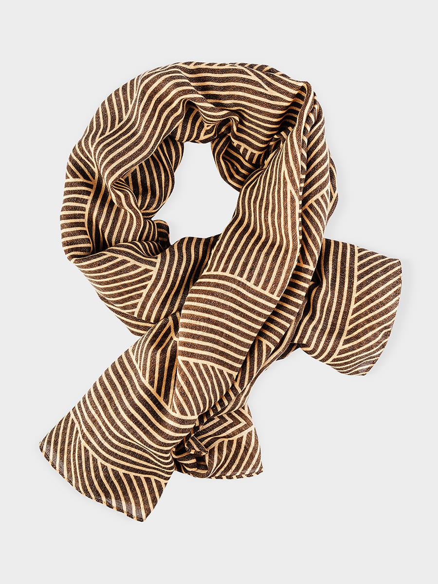 Платок с геометричным принтом