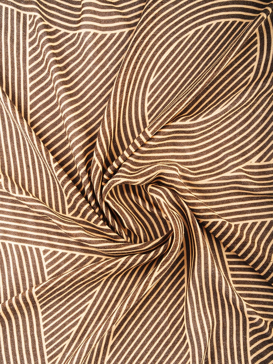 Платок с геометричным принтом