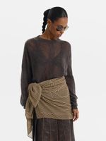 Платок с геометричным принтом