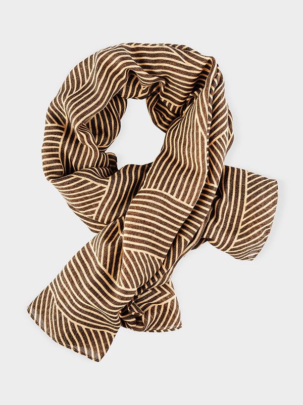 Платок с геометричным принтом