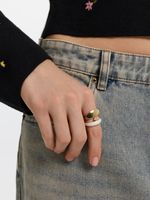 Набор колец из латуни