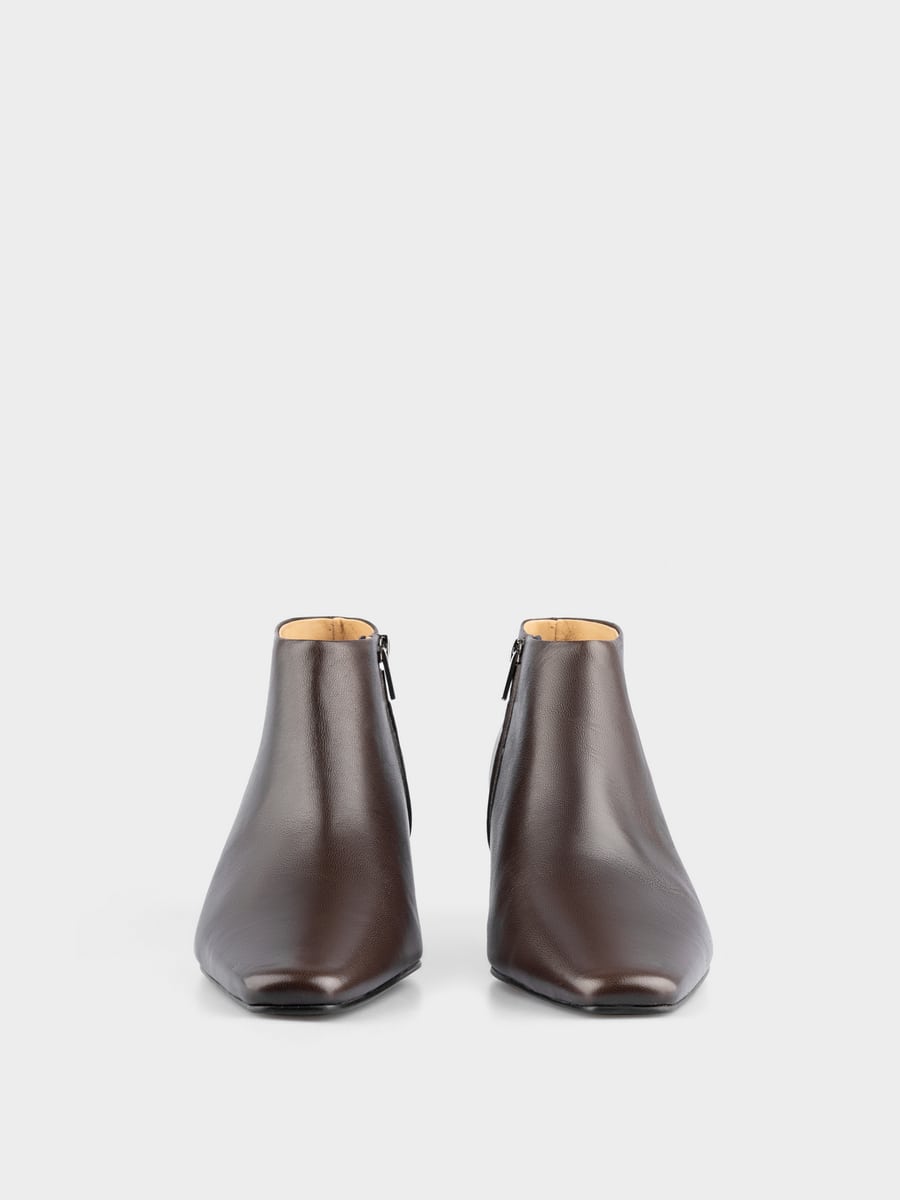 Ботильоны из натуральной кожи