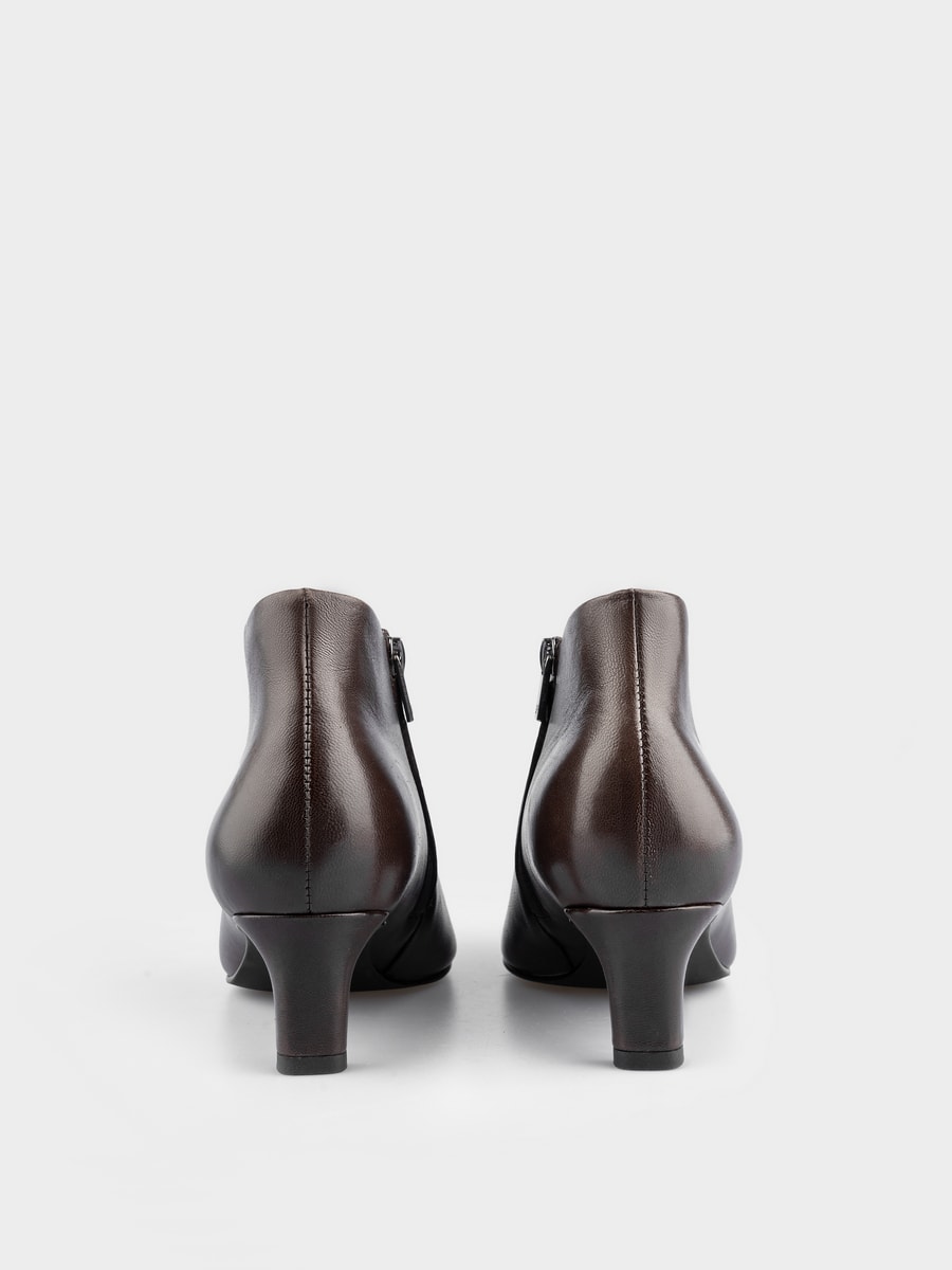 Ботильоны из натуральной кожи