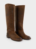 Сапоги из натуральной кожи