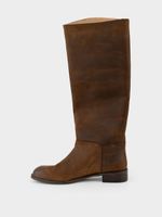 Сапоги из натуральной кожи