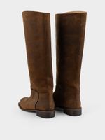 Сапоги из натуральной кожи