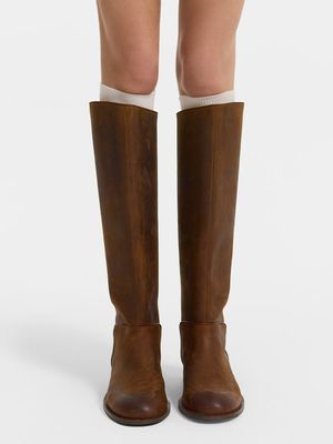 Сапоги из натуральной кожи 23999₽