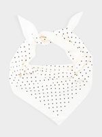 Косынка с принтом в горошек