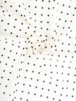 Косынка с принтом в горошек