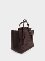 Сумка из натуральной замши