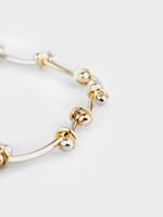 Двухцветное колье-чокер 