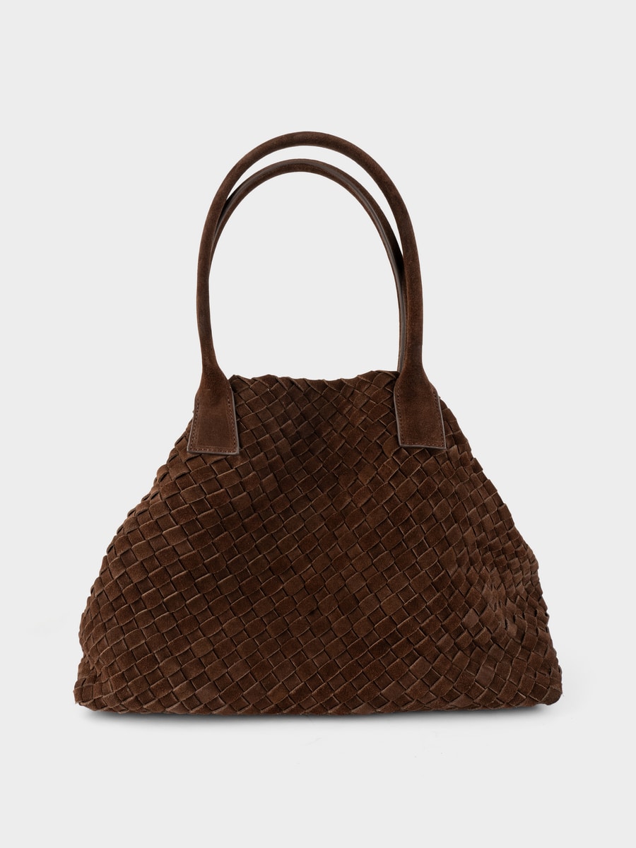 Сумка из натуральной замши