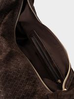 Сумка из натуральной замши