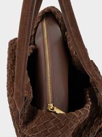 Сумка из натуральной замши