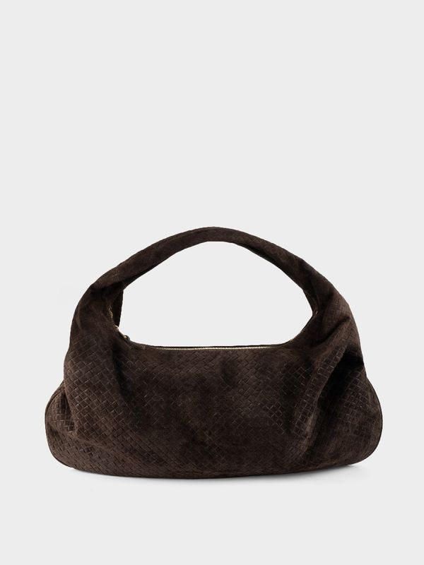 Сумка из натуральной замши