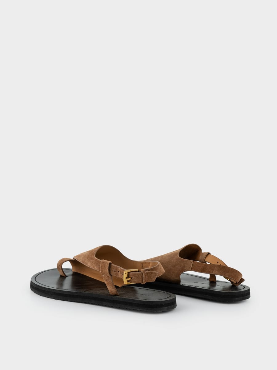 Сандалии из натуральной замши