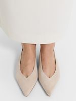 Туфли из натуральной замши