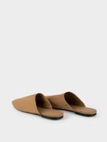 Сабо из натуральной замши