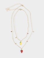 Набор шейных украшений женский