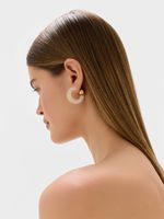 Серьги-кольца в наборе