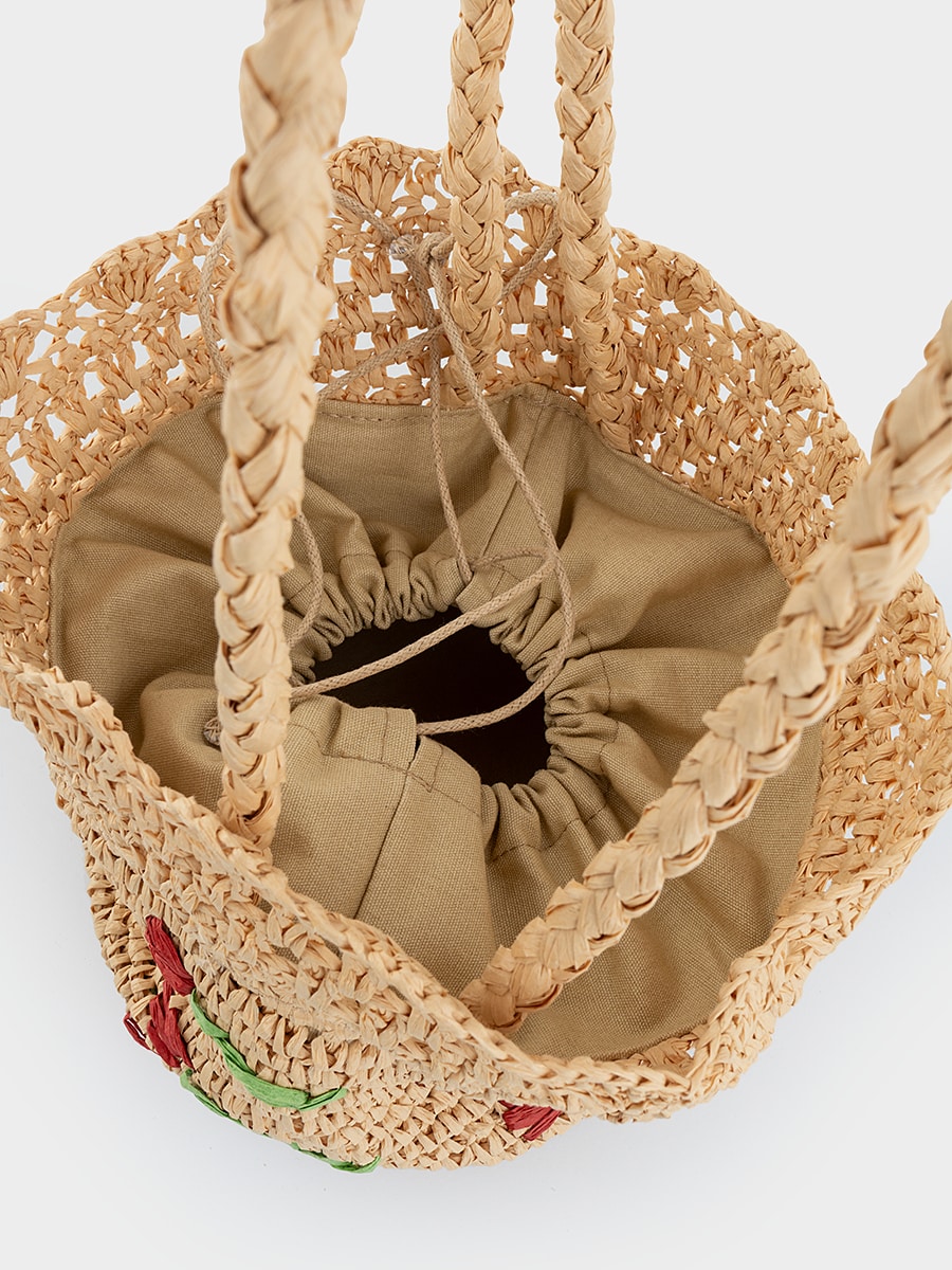 Сумка из рафии