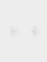 Объемные серьги из латуни