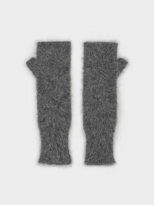 Митенки из ангоры