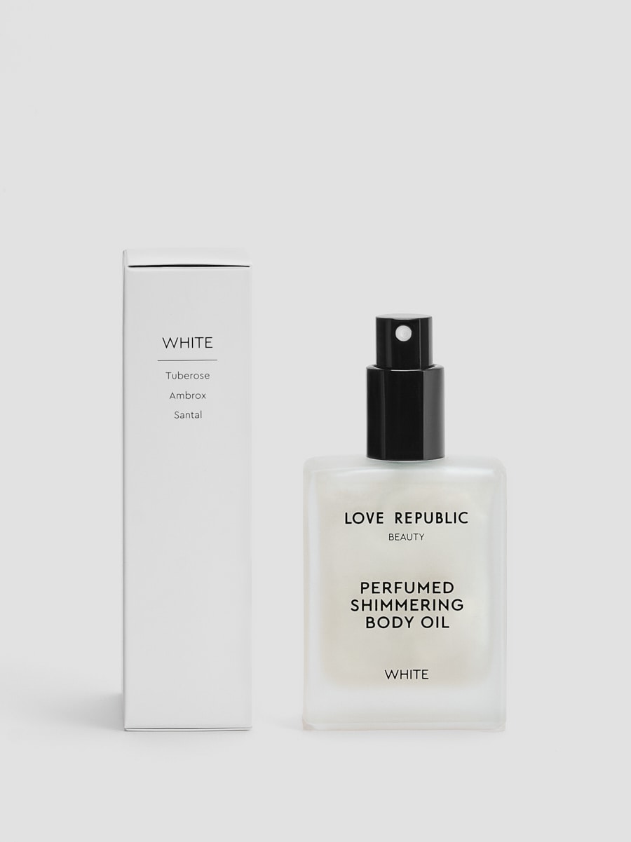 Масло-шиммер для тела WHITE